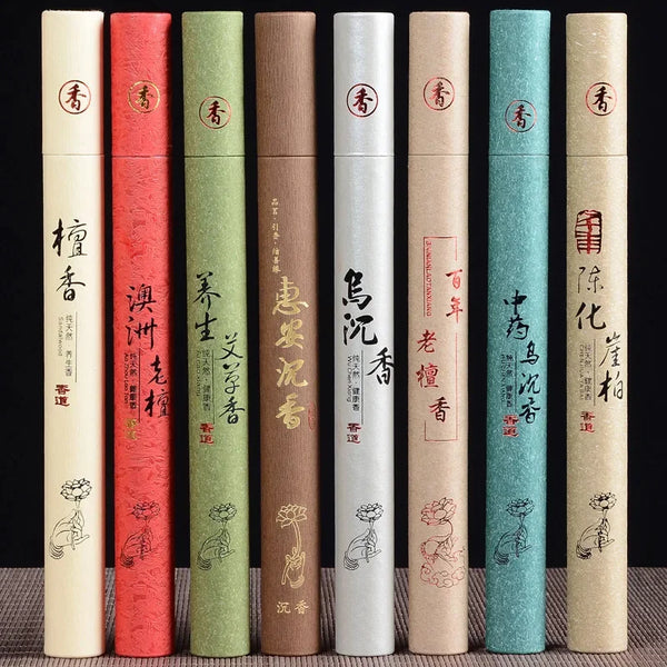 40Pcs Natural Sandalwood Incense Sticks multi-scent pack