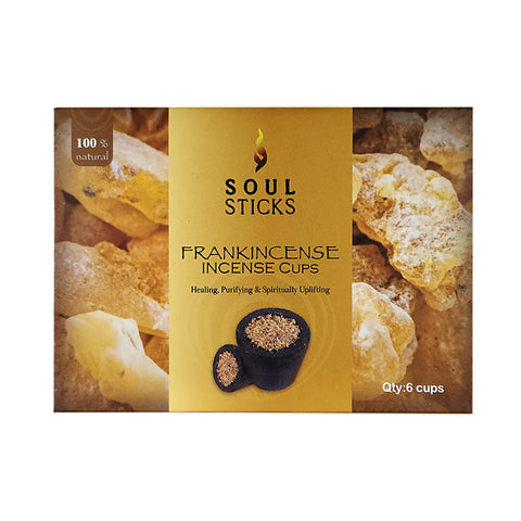 Frankincense Incense Smudge Cups (6 Cups)
