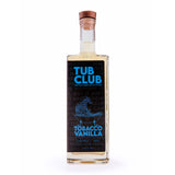 Bottle of Tub Club Tobacco Vanilla on a white background