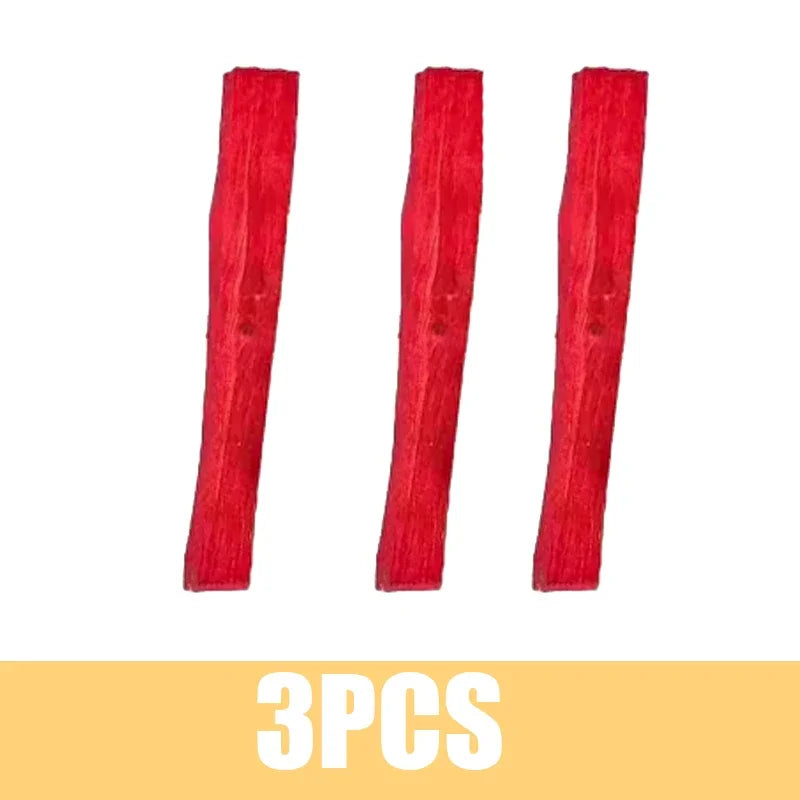Three red sticks on a white background with '3PCS' text at the bottom.