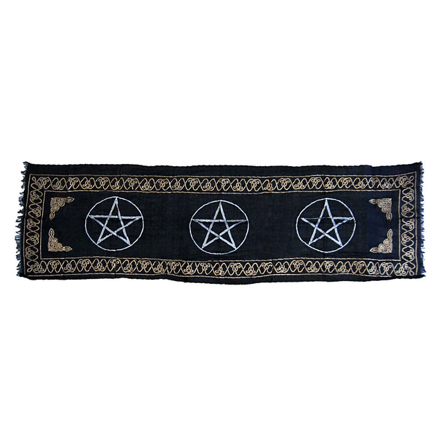 Pentacle Altar Cloth 21" x 72"