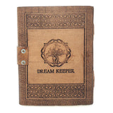 Tree of Life with Celtic Knots Leather Journal with Latch Closure