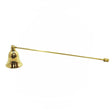 Triple Moon Brass Candle Snuffer 11"