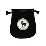 Velvet pouch - Aries