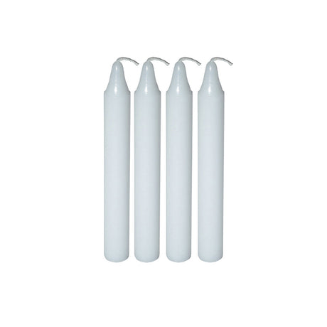 Mini Ritual Candle - White (Set of 4)
