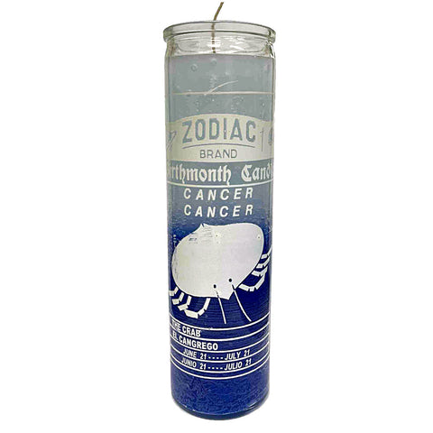 Zodiac Cancer 7 Day Candle
