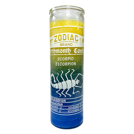 Zodiac Scorpio 7 Day Candle