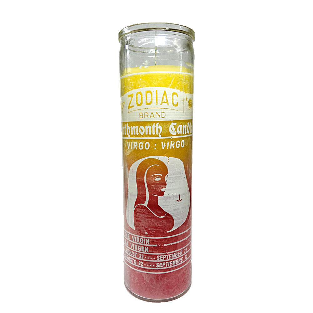 Zodiac Virgo 7 Day Candle