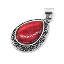 Abalone & Lapis artisan teardrop pendant for handcrafted jewelry styling, boutique fashion wear, and daily accessorizing.