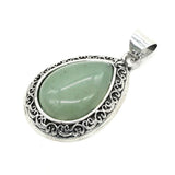 Abalone & Lapis teardrop fashion stone pendant for modern jewelry looks, layering with accessories, and gift-ready wear.