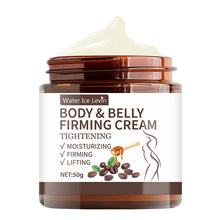 Gentle alcohol-free Abdominal Firming Cream with Honey & Hyaluronic Acid 60g for daily hydration and abdominal care.