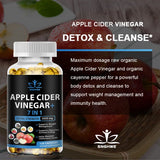 Apple Cider Vinegar capsules with Ketone BHB in capsule form for daily energy support and active lifestyle use.
