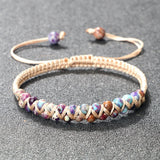 African Jasper Chakra double layer beaded bracelet for chakra alignment, meditation, and daily energy support.