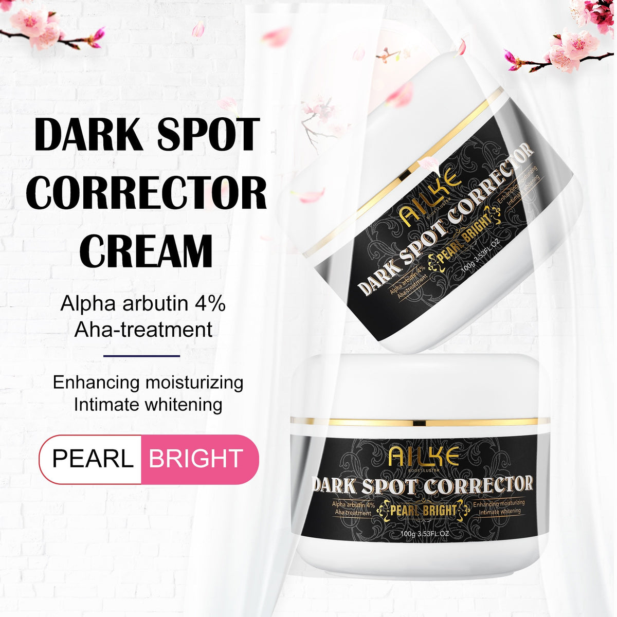AILKE Bleaching Whitening Anti-Wrinkle Lotion Cream anti-aging benefits for smooth firm radiant skin.
