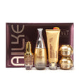 AILKE Collagen Whitening Face Cream Set bottles and box product display on white background.
