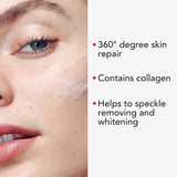 AILKE Collagen Whitening Face Cream Set close-up showing skin repair and brightening benefits for face.