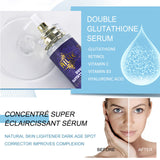 AILKE Glutathione 5-in-1 Women Skin Care Kit cream texture close-up showing lightweight non-greasy formula.