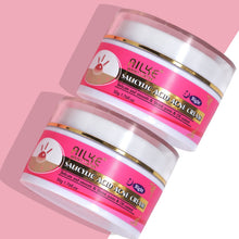 AILKE Organic Salicylic Acid Acne Cream lightweight non-greasy texture application on acne-prone skin.