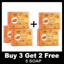 AILKE Organic Papaya Whitening Soap for dark spot removal and skin brightening daily cleanse.