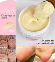 AILKE Whitening Moisturizing Korean Facial and Body Lotion applied on arms and legs for full body care.