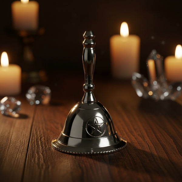 Altar Bell - Pentacle, 2 3/4 inch ritual bell