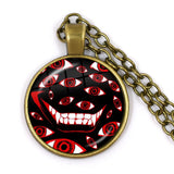 Alucard alternative Pentagram glass charm pendant for edgy fashion styling, symbolic wear, and everyday necklace use.