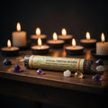 Amber and Musk Mixed Tibetan Incense Sticks, 45 pack, 6 inch handcrafted sticks