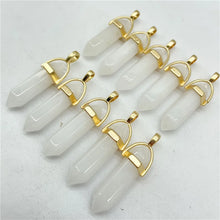 Amethyst Crystal Hexagonal Pendants for meditation, gifting, and crystal jewelry.