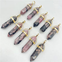 Amethyst Crystal Hexagonal Pendants for meditation, gifting, and crystal jewelry.