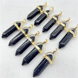 Amethyst Crystal Hexagonal Pendants for meditation, gifting, and crystal jewelry.