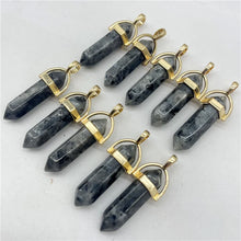 Amethyst Crystal Hexagonal Pendants for meditation, gifting, and crystal jewelry.