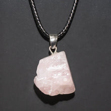 Amethyst rough crystal pendant jewelry with raw stone design for holistic healing, chakra alignment, and regular wear.