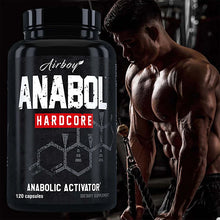 Anabol Hardcore Supplement Capsules for muscle growth, endurance, and daily wellness support.
