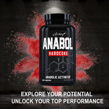 ANABOLIC male wellness dietary supplement bottle for men's daily supplement use and general health support.