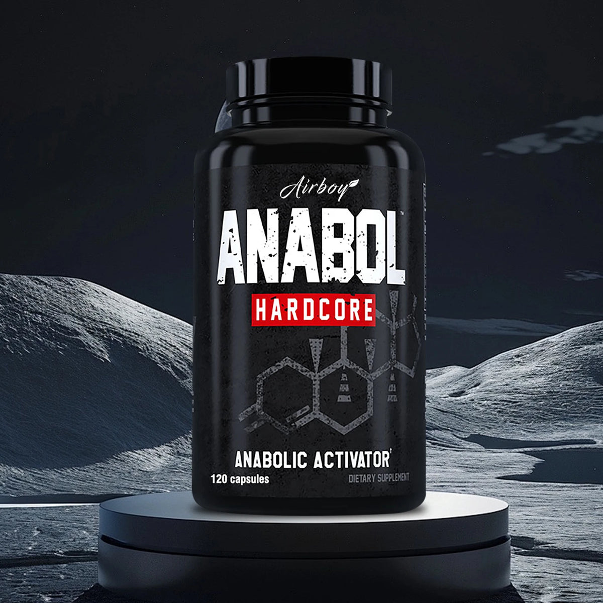 ANABOLIC men's health supplement capsules for everyday vitality support and men's wellness use.