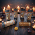 Ancient Tibetan Cedarwood Incense, 30 stick pack, 4.5 inch with burner
