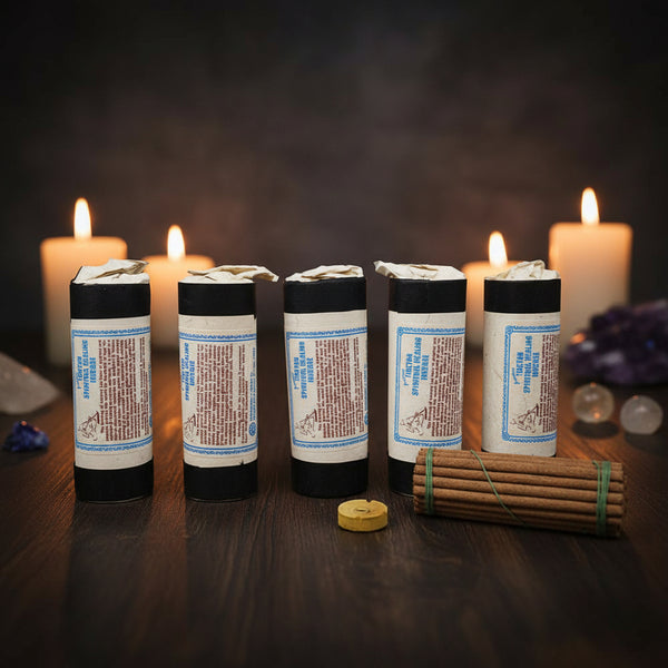 Ancient Tibetan Spiritual Healing Incense, 30 stick box, 4.5 inch sticks