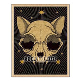 Animal Tarot mosaic diamond painting kit with sticky canvas and drills for DIY art projects, creative relaxation, and room decor use.