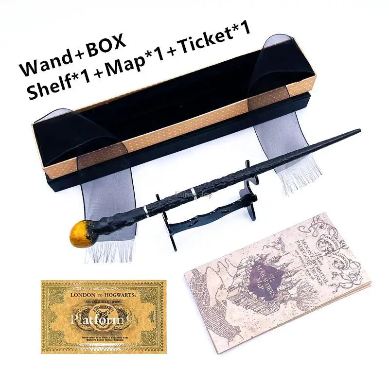 Anime Themed Magic Wand with metal core prop for cosplay outfits, character events, and themed celebrations.