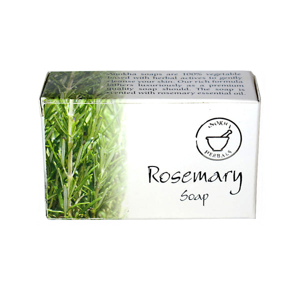 Anokha Herbals Rosemary Soap, 100g boxed bar