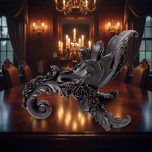 Antique Rose Wine Holder - Black