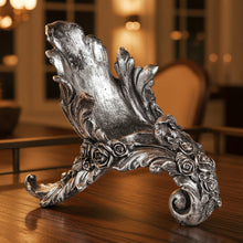 Antique Rose Wine Holder - Silver