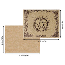 12pcs Parchment Divination Writing Papers parchment sheets for oracle writing, ritual preparation, and sacred paper use.