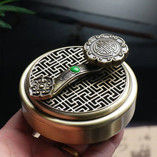 Ruyi Yuanyuan bronze incense burner for incense ritual use, meditation sessions, and traditional altar decor.