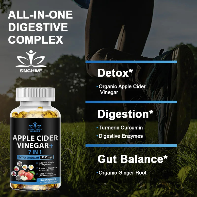 Apple Cider Vinegar Ketone BHB capsules bottle for men and women as a daily energy supplement and wellness routine support.