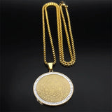 Seven Archangels medal necklace pendant for spiritual protection, prayer practice, and devotional use.