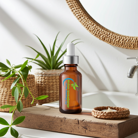 Natural Argan & Prickly Pear Carrier Oil bottle for nourishing dry skin, softening hair, and everyday self-care.