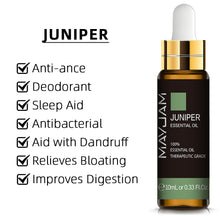 Aromatherapy essential oil 10ml bottle with multiple scents for home use, diffusers, and wellness routines.