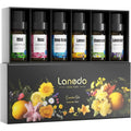 Aromatherapy Essential Oils Gift Set bottle set with 6 calming scents for relaxation, diffusing, and daily aromatherapy use.