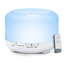 ARPSTAR essential oil aroma diffuser with 500ML capacity for extended fragrance diffusion, humidifying, and relaxation use.